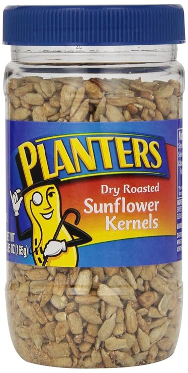 Planters Dry Roasted Sunflower Kernels, 5.85 Ounce -- 12 per case.