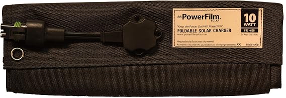 10 Watt Foldable Solar Panel (F15-600) Black