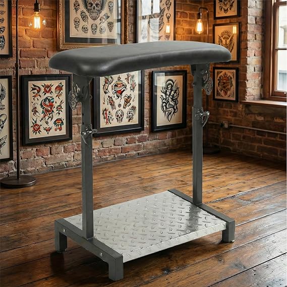 TATARTIST Tattoo Armrest Stand Portable Tattoo Arm Leg Rest Fully Adjustable Tattoo Arm Rest Heavy Duty Tattoo Supplies for Tattoo Studio Artist