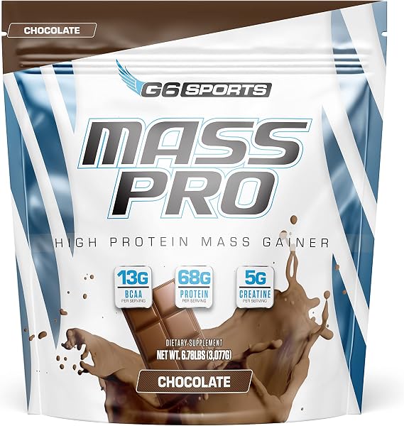 G6 Mass Pro High Protein Gainer (Chocolate)