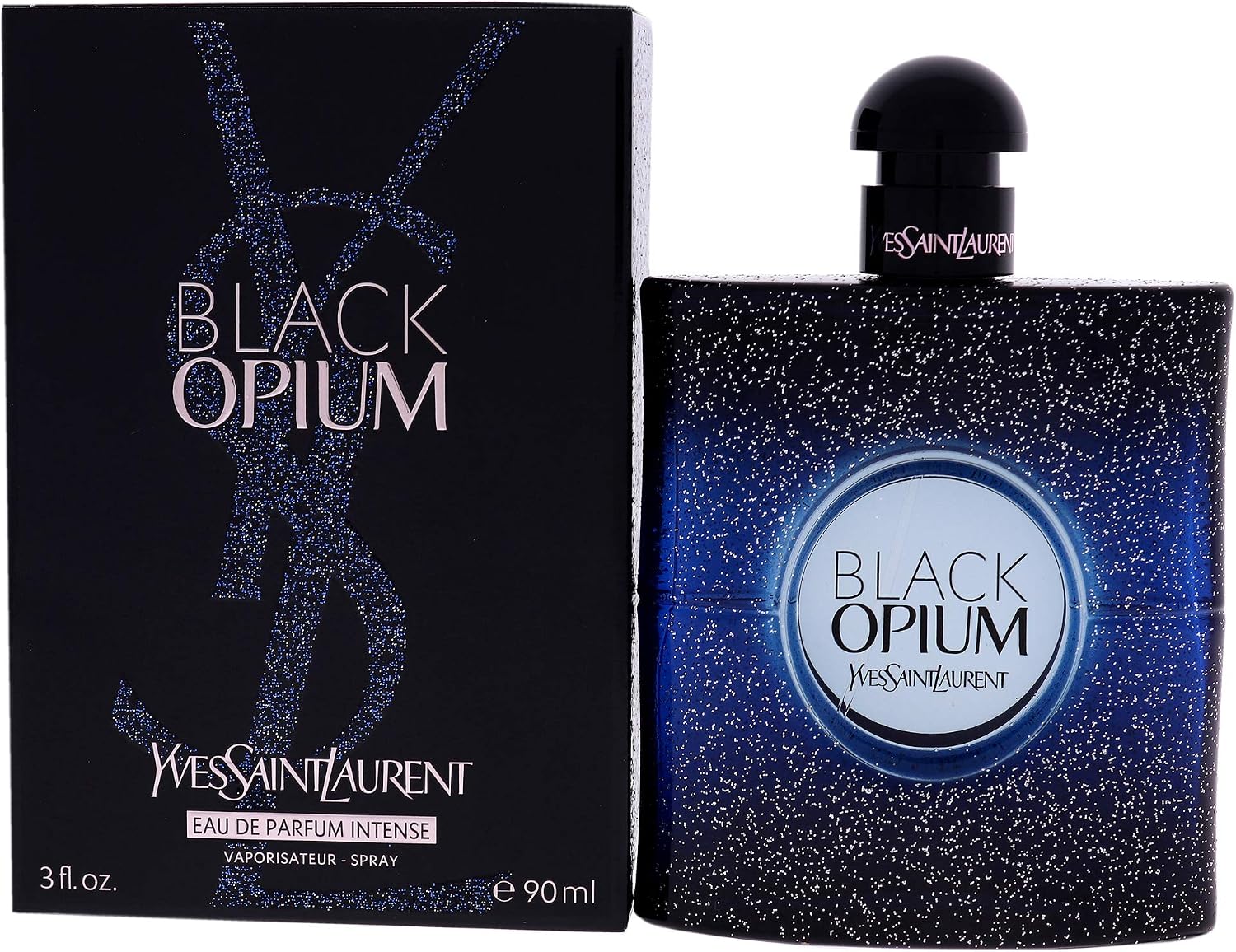 Yves Saint Laurent Black Opium Intense Eau de Parfum for Women, 3 Ounce