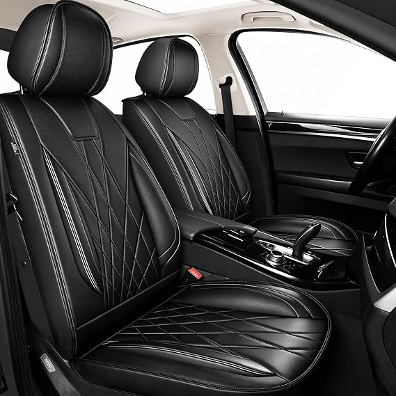 Car Seat Covers for Cadillac XT5 2017-2024 2025 2026 Front Seats