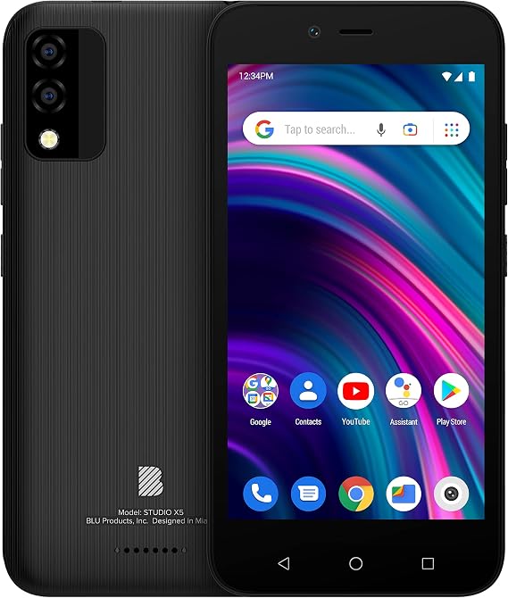 BLU Studio X5 S0610WW GSM Phone Black