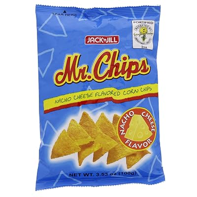 Jack N Jill Mr. Chips Cheese Flavored Corn Chips Pack of 3