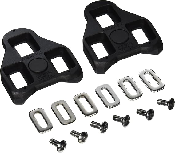 Exustar Delta Look Fixed Cleat Pedal, Black