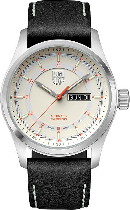 Luminox - Atacama Field Automatic - Mens Field Watch - Watches for Men - 44mm - Swiss Automatic - 200M Water Resistant - Sapphire Crystal - Stainless Steel Case - Always Visible - Swiss Made