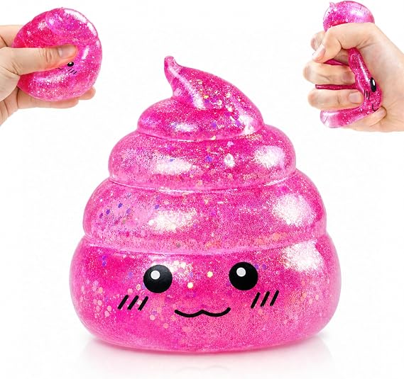 Novelty Squeeze Sugar Stress Ball Sensory Ball Pink