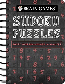 Brain Games - To Go - Sudoku Puzzles Chalkboard Boost Your Brainpower in Minutes