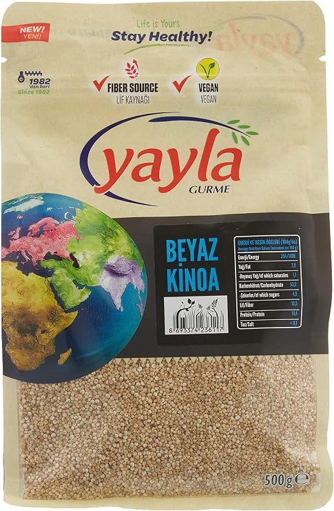 Yayla Gurme Beyaz Kinoa (500 Gr)