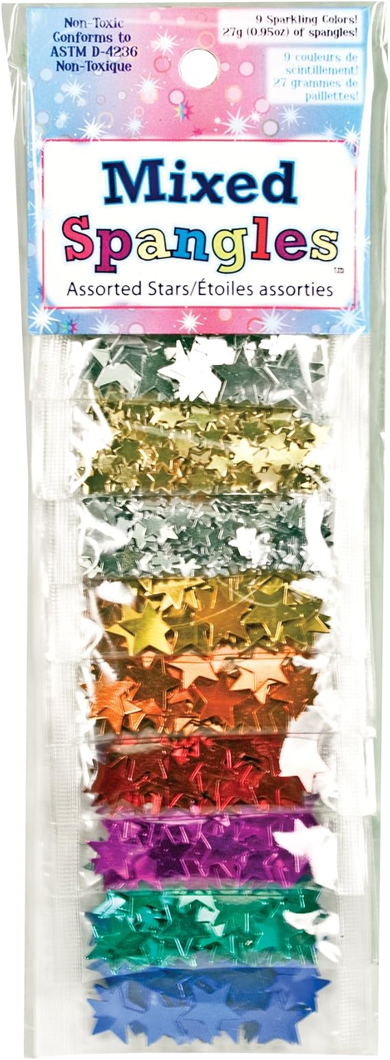 Sulyn Mixed Spangles Sample Pack - Stars