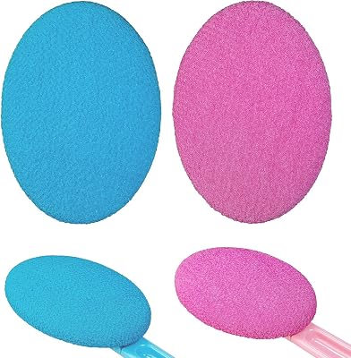 2 Pcs Lotion Applicator Pads - Washable & Reusable Replacement Pads for Eyxformula Lotion Applicators for Back, Leg, Feet - Entire Body Skin Care Tools
