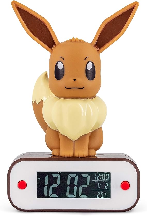 Teknofun - Pokemon Eevee Light Up Alarm Clock - 811370