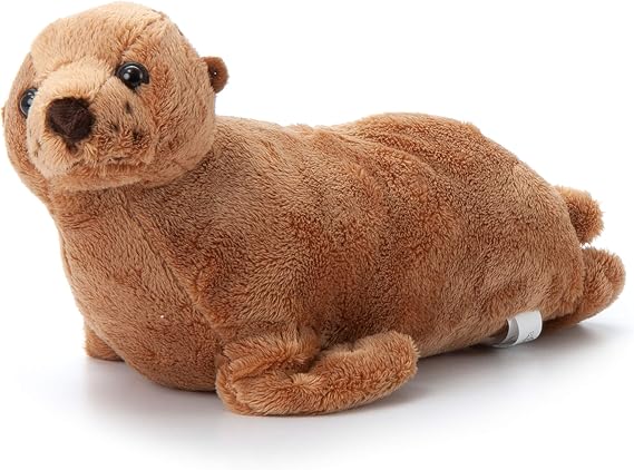 The Petting Zoo Sea Lion Stuffed Animal Plush, Wild Onez, Kids Gifts, 12 in | Sea Lion Realistic Sealife Animals by Zoologee. Great Toys for Girls and Boys. Plush Gifts for Kids