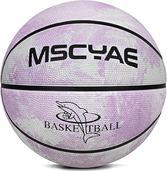 Basketball Size 5, Basketball for Children, Mini Basketball Size 3 Ideal for Youth Children's Hands, Outdoor Basketball