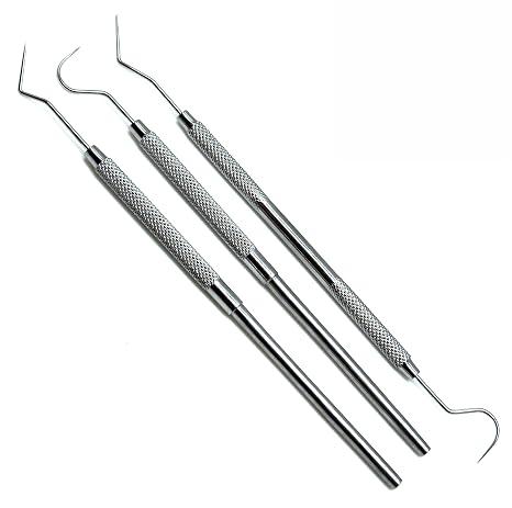 Dental Explorer Set of 3 Diagnostic Instruments Ends 23, 9, 23/17a