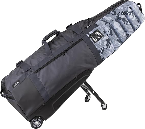 Sun Mountain ClubGlider Meridian Golf Travel Bag, 4-Wheel Rolling Retractable-Leg System