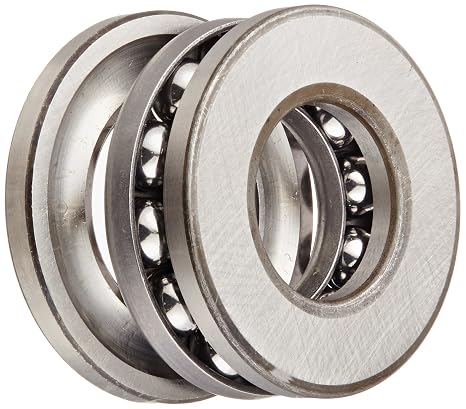 FAG 51204 Grooved Race Thrust Bearing, Single Row, Open, 90 Contact Angle, Steel Cage, Metric, 20mm ID, 40mm OD, 14mm Width, 5600rpm Maximum Rotational Speed, 8500lbf Static Load Capacity, 5000lbf Dynamic Load Capacity