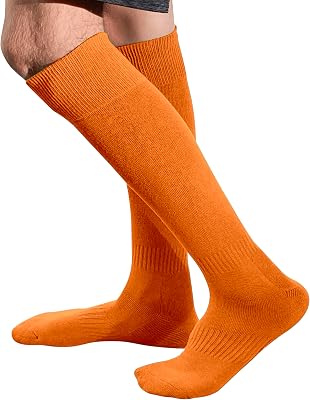 COUVER Premium Quality Unisex Knee High Sports Cushioned Athletic Baseball Softball Socks