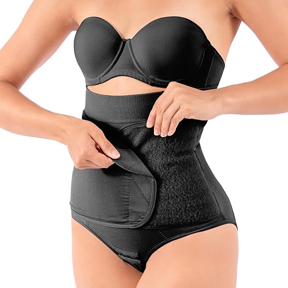 Tummy Control Shapewear for Women High Compression Postpartum Underwear with Adjustable Belly Band