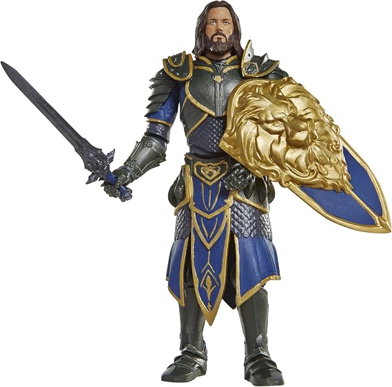 Warcraft 6" Lothar action Figure With Accessory