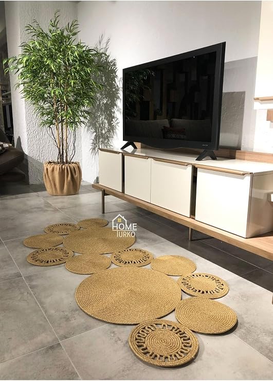 Jüt, Paspas, Kilim, Yolluk, Halı, Banyo, Mutfak, Oturma Odası, Balkon, Yatak Odası, Paspası, Halısı 80 x 180 Hasır