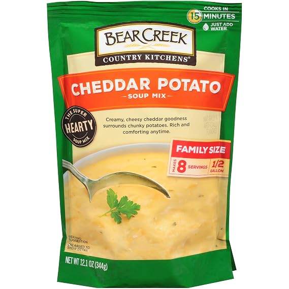 Bear Creek Soup Mix, Cheddar Potato, 12.1 Ounce