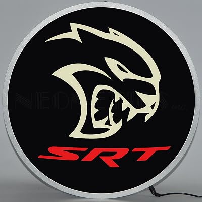 Neonetics 7HELLC Dodge Hellcat SRT Led Lighted Sign