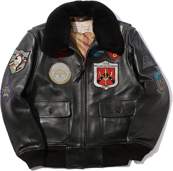 Avirex G-1 Top Gun Leather Jacket G-1 TOPGUN 6181013 Men's