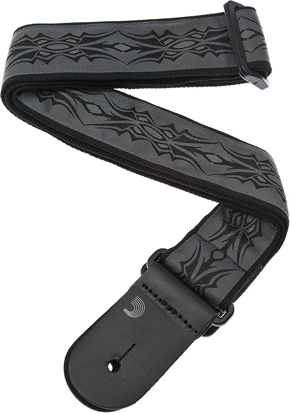 Planet Waves 50F04 Gewebegurt Nylonwebe Dark Side Collection Barbed