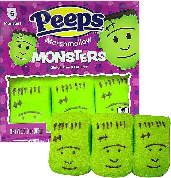 Peeps Marshmallow Monsters 6 Ct - Pack Of 2