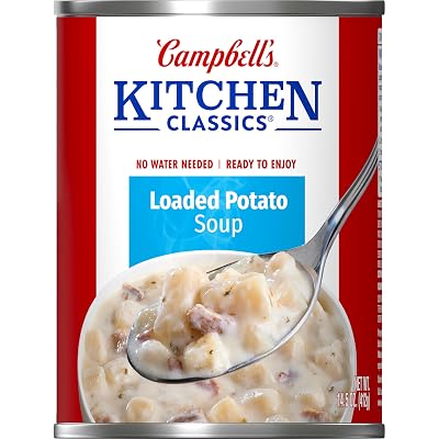 Campbells Kitchen Classics Loaded Potato Soup, 14.5 oz Can