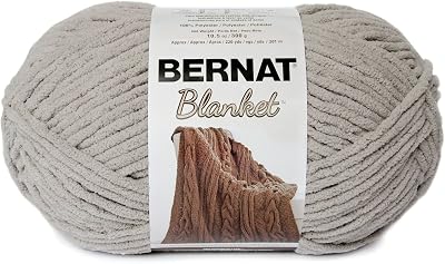 Bernat Blanket Yarn, Pale Grey
