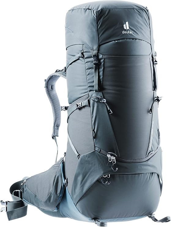 Deuter Aircontact Core 70+10L Hiking Backpack - Graphite-Shale