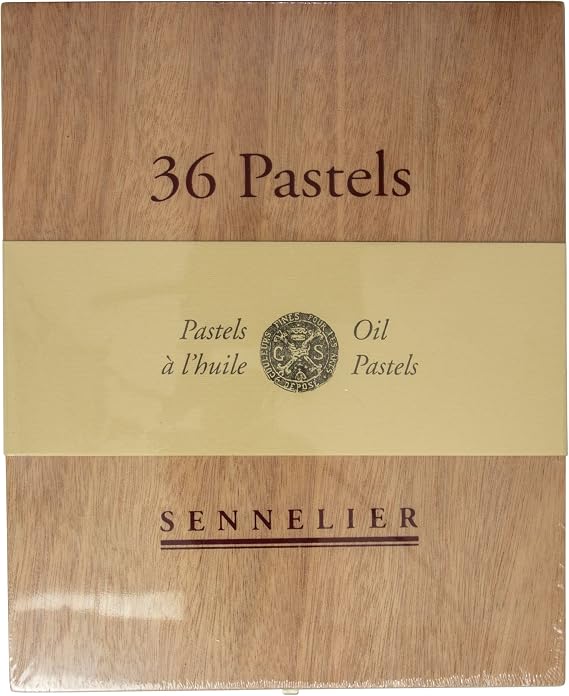 Sennelier Oil Pastel 36 Assorted Wood Box Set