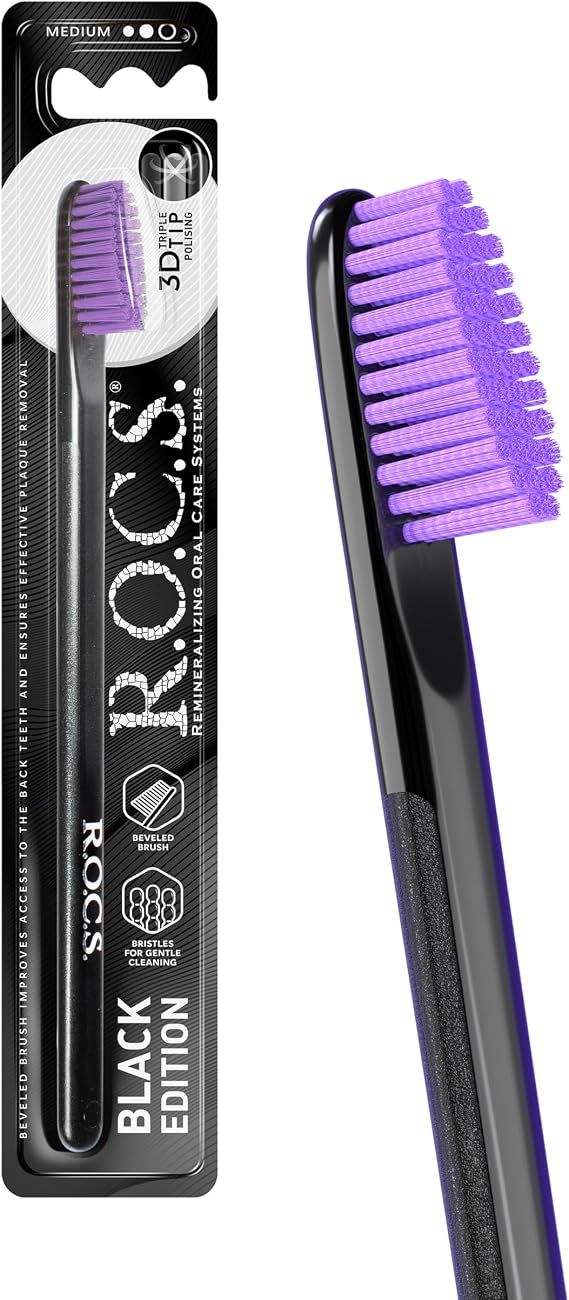 R.O.C.S. Diş Fırçası Black Edition (Asorti, 1 Adet)