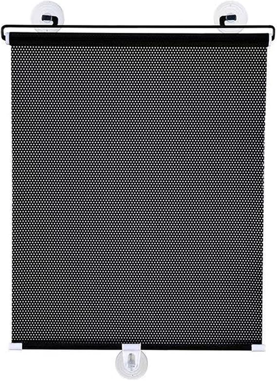 Retractable Car Window Shade,Portable Travel Window Blackout, with Suction Cups,Thermal Insulated Waterproof, Blackout Blind Sun Shade for Window,W68*H125cm/W26.77*H49.21in