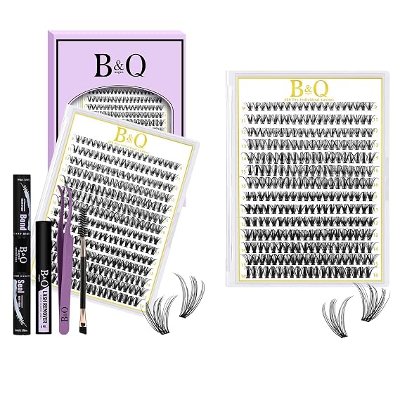 B&Q Lash Clusters Kit and Lash Clusters 30D+40D