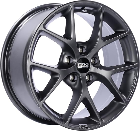 BBS SR Satin Grey Wheel with Painted Finish (16x7"/5x120mm, +36mm offset)