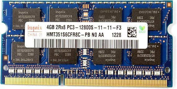 Hynix 4GB PC3-12800 DDR3 1600MHz Non-ECC Unbuffered HMT351S6CFR8C-PB