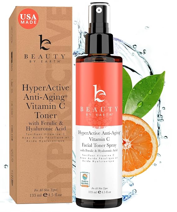 Vitamin C Face Toner - USA Made with Natural & Organic Ingredients
