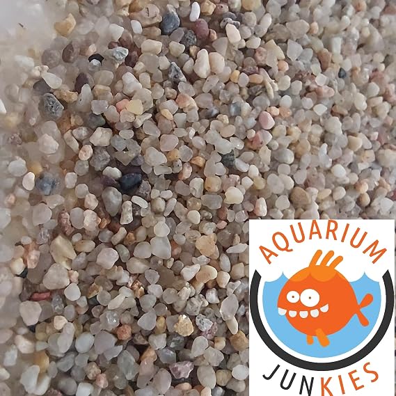 cemcon Aquarim-Junkies Aquarium Gravel Substrate Natural Red 25 kg Bag (1-2 mm)