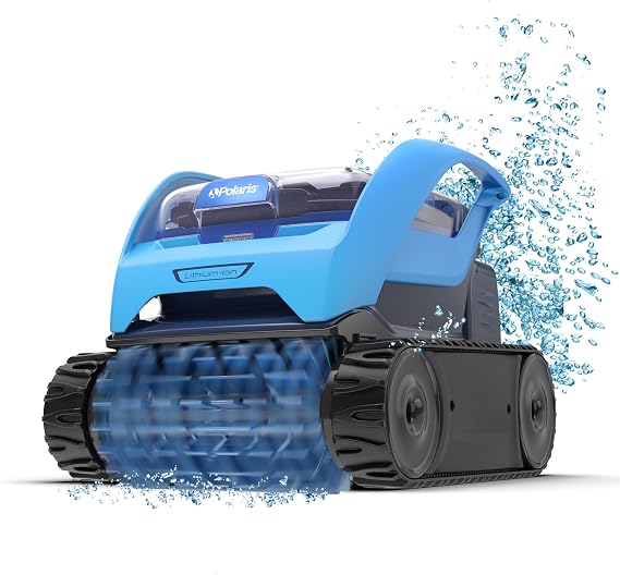 Polaris Pixel Compact Cordless Robotic Pool Cleaner | Compact and Lightweight with Cyclonic Vacuum Technology and Long-Lasting Battery, up to 30ft