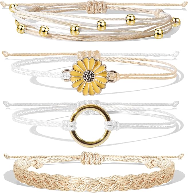 choice of all String Bracelets for Women Boho Wave Surfer Beach Wear Cute Bracelets Set Summer Friendship Jewelry Accessories Beach Stuff