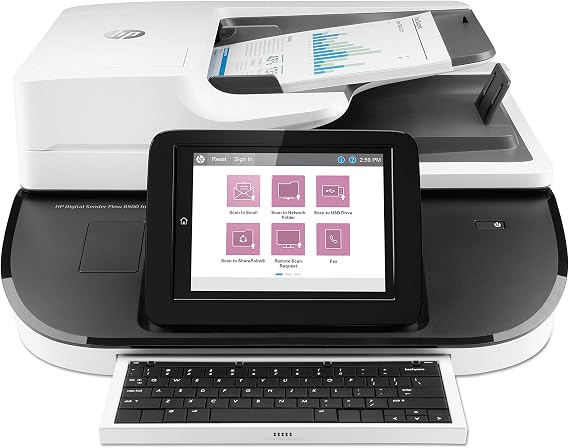 HP Digital Sender Flow 8500 fn2 OCR Document Capture Workstation (L2762A)