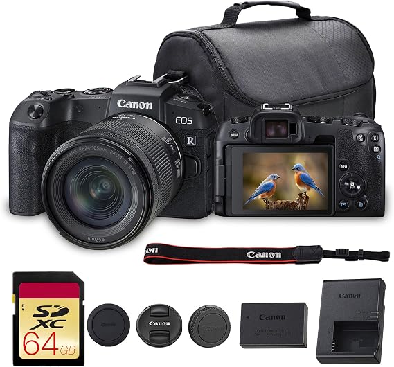 Canon EOS RP Mirrorless Camera with 24-105mm Lens (3380C132) Bundle
