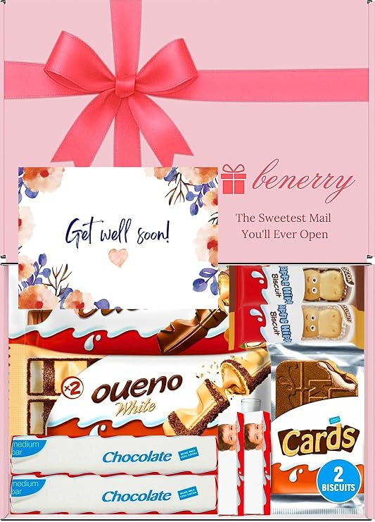 Benerry Milk Chocolate Gift Box – Bueno & Happy Hippo – Welcome Gift Letterbox Hamper