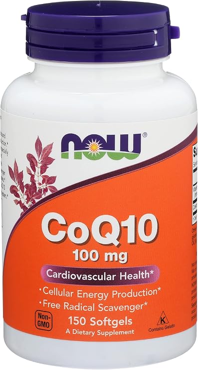 NOW FOODS CoQ10 100 MG, 150 CT