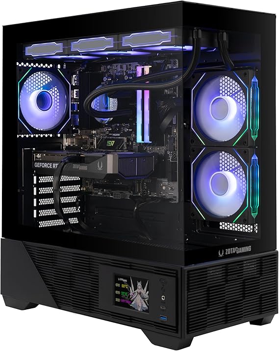 ZOTAC MEK Gaming PC Desktop, Ryzen 7 9700X, NVIDIA GeForce RTX 5060 Ti 16GB
