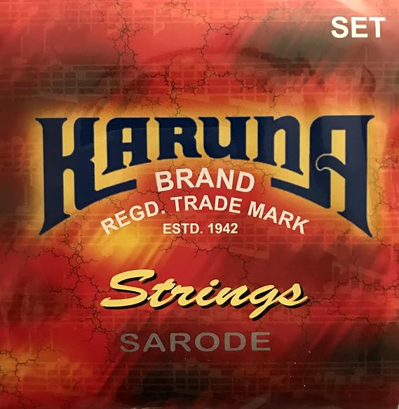 Sarod Strings, Karuna, complete set with sympathetic (tarabh) strings