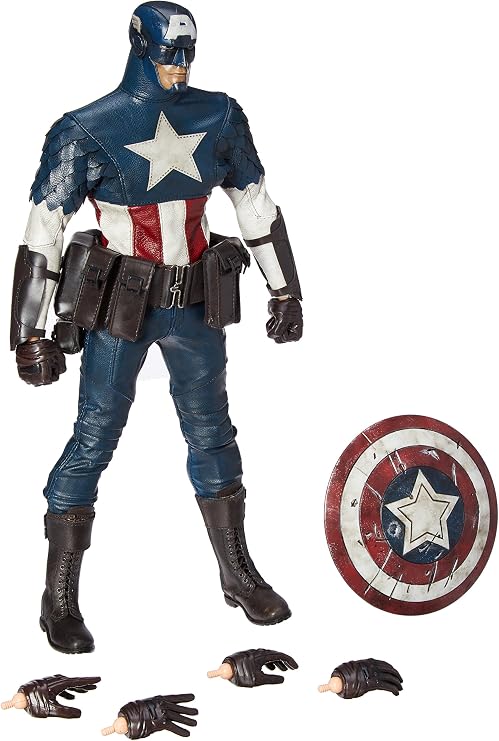 Three A Marvel X 3A: Captain America 1:6 Scale Figure